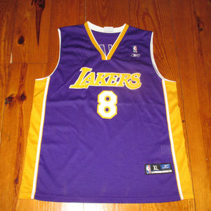 Rare Vintage Reebok Kobe Bryant Lakers NBA Jersey